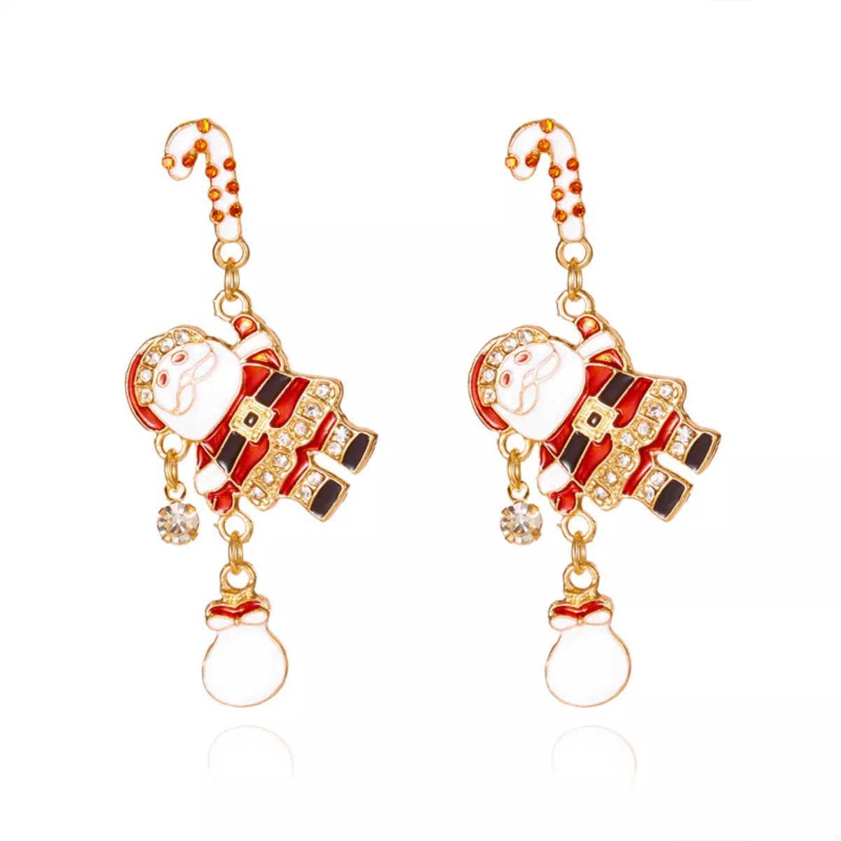 Trendsi Christmas Santa Drop Earrings -