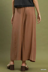 Trendsi Umgee Flowy Wide Leg Pocket Pants -