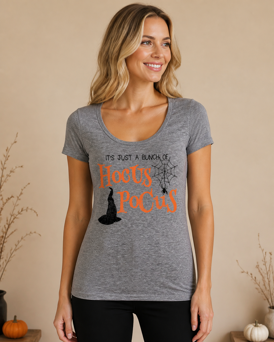 Niobe Clothing Hocus Pocus Holiday Graphic T-Shirt in Black - T-Shirts g_shirts
