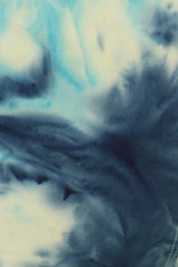 Sky Blue Tie Dye Biker Shorts