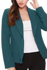 Lightweight Casual Open Front Blazer