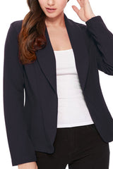 Lightweight Casual Open Front Blazer