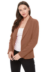 Lightweight Casual Open Front Blazer