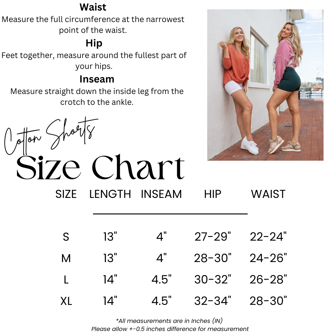 Zenana Cotton Workout Thick Band Biker Running Shorts - Legging Shorts sb_bottoms