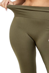 High Waist Seamless Fleece Lined Leggings