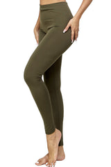 High Waist Seamless Fleece Lined Leggings