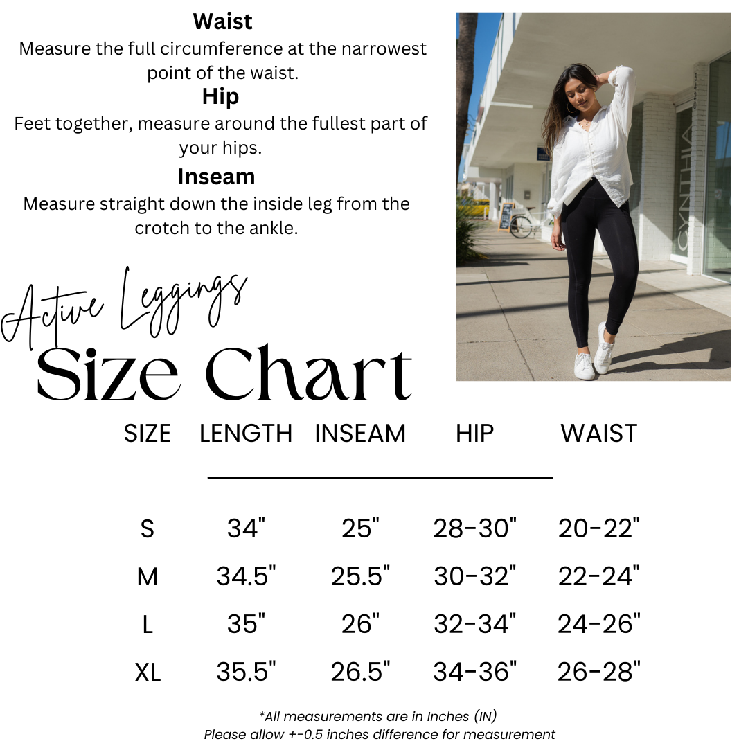 Zenana High Waist Solid Cotton Yoga Pants Work Out Leggings w/Pockets - Leggings sb_bottoms