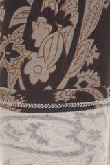 Niobe Clothing Baroque Me Graphic Print Lined Leggings - leggings