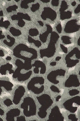 Niobe Clothing Grey Cheetah Animal Design Plus Size Leggings - leggings