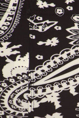 Niobe Clothing Damask Design Plus Size Leggings - leggings