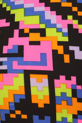 Electric Splash Design Plus Size Leggings leggings- Niobe Clothing