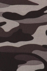 Niobe Clothing Camo Design Plus Size Capri Leggings - leggings
