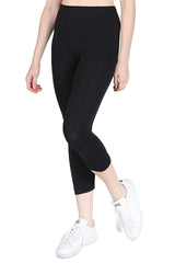 Seamless Nylon Capri Leggings leggings- Niobe Clothing