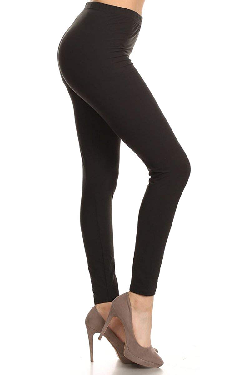 Leggings Depot Solid High Waist Soft Lined Leggings - Leggings sb_bottoms