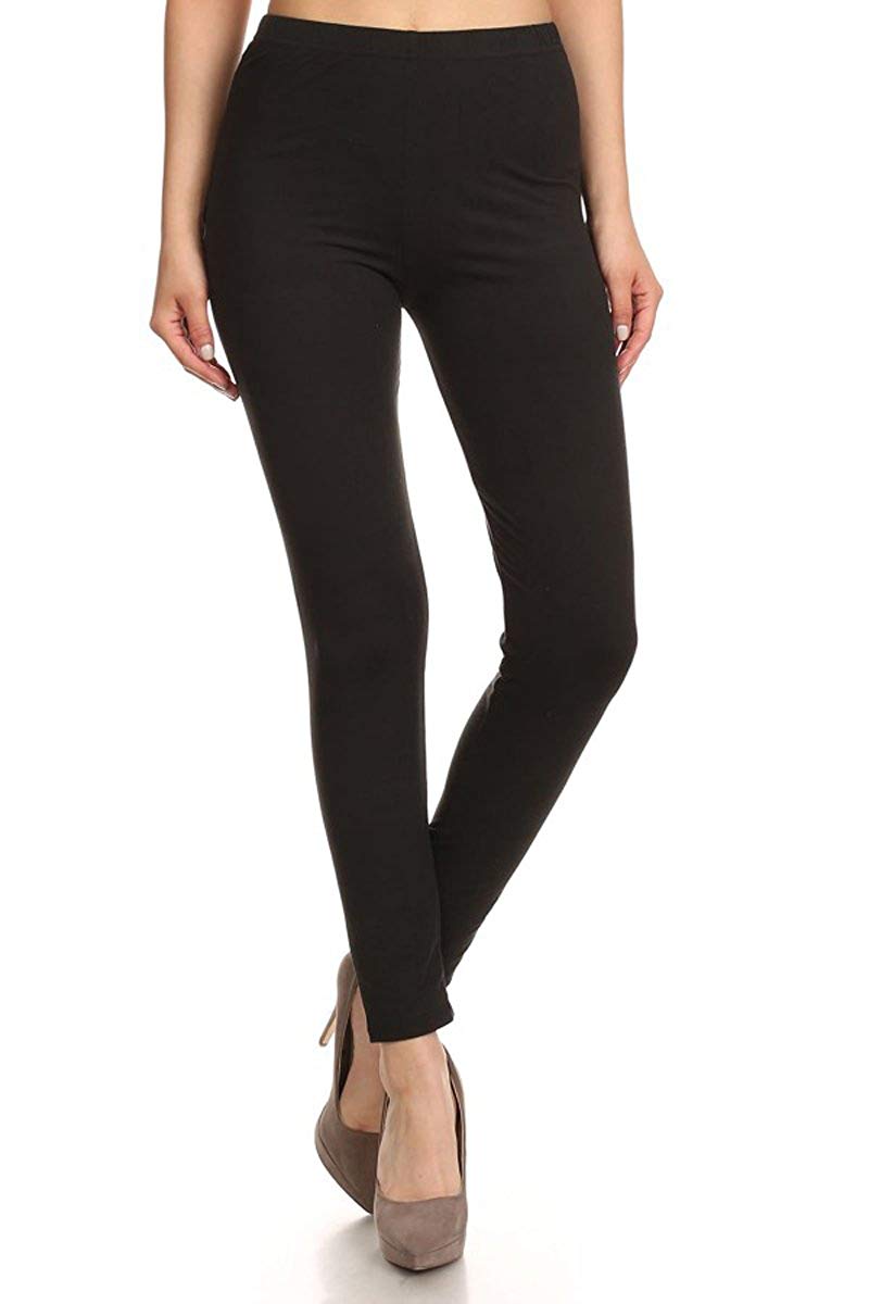 Leggings Depot Solid High Waist Soft Lined Leggings - Leggings sb_bottoms