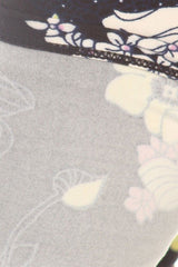 Niobe Clothing Floral Pastel Daisies Design Plus Size Leggings - leggings