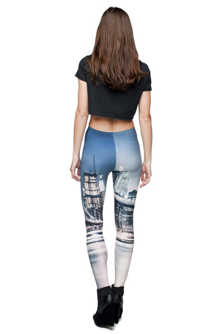 Niobe Clothing City Life Digital Print Leggings - p_leggings