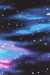 Milky Way Galaxy Graphic Print Lined Plus Size Leggings leggings- Niobe Clothing