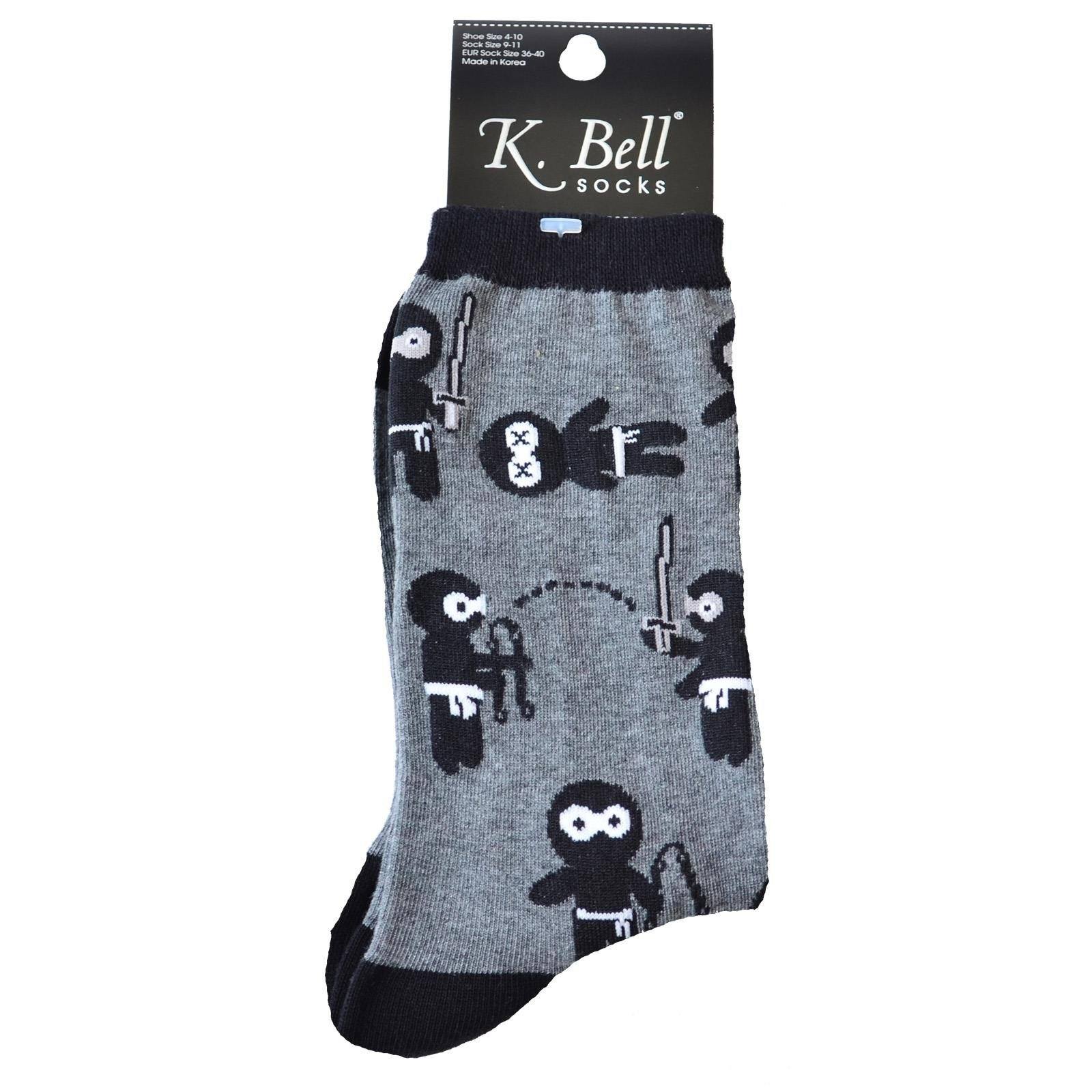 K. Bell Ninja's Crew Socks - Socks