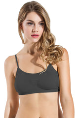 Sugarlips Seamless Camisole Ruched Padded Bra - Bras