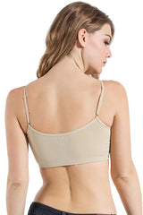 Sugarlips Seamless Camisole Ruched Padded Bra - Bras