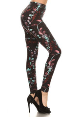Dark Luminescence Design Leggings leggings- Niobe Clothing