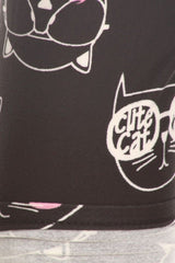 Niobe Clothing Cats! Design Plus Size Leggings - leggings