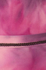 Pink Tie Dye Leggings leggings- Niobe Clothing
