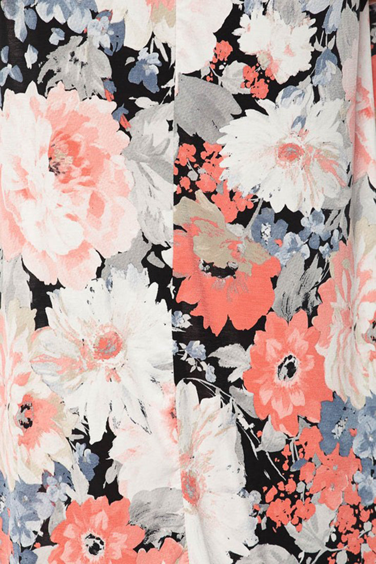 Niobe Clothing Pastel Floral Maxi Dress - Dresses f_dresses