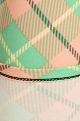 Green Pastel Argyle Design Leggings leggings- Niobe Clothing