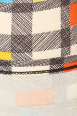 Retro Plaid Design Leggings leggings- Niobe Clothing