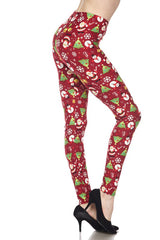 Niobe Clothing Santa's Here Design Leggings - leggings