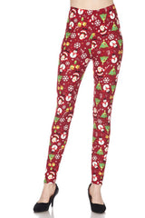 Niobe Clothing Santa's Here Design Leggings - leggings