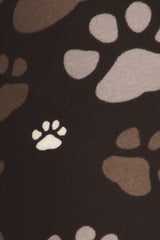 Dog Paw Biker Shorts leggings- Niobe Clothing