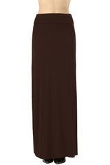 Draped Rayon Maxi Skirt Skirts- Niobe Clothing