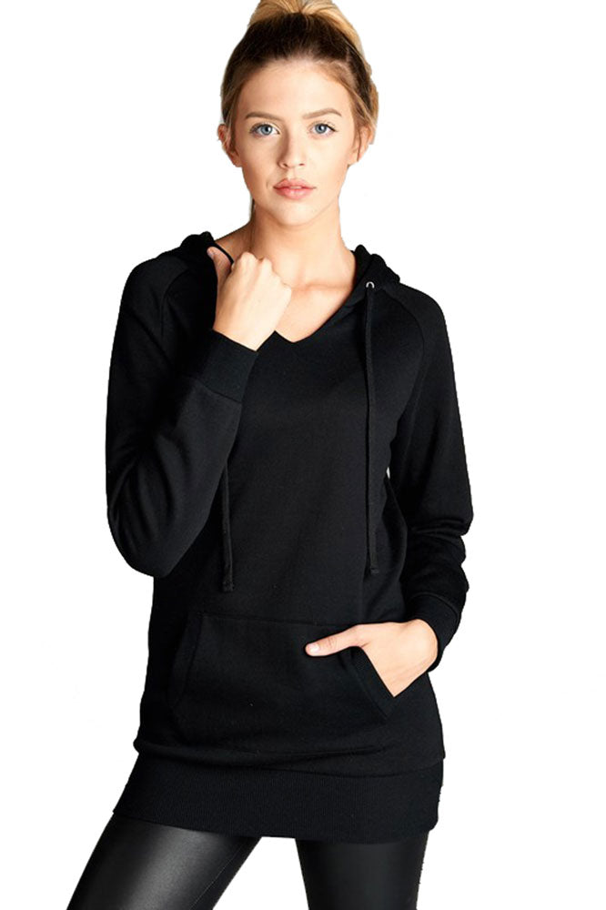 Niobe Clothing Raglan Long Sleeve Pullover Hoodie Sweater - Hoodies sb_outerwear