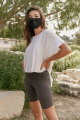Unisex Reusable Cotton Cloth Face Mask w/ Filter Pocket