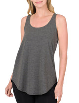 Cotton Sleeveless Round Neck Tank Top