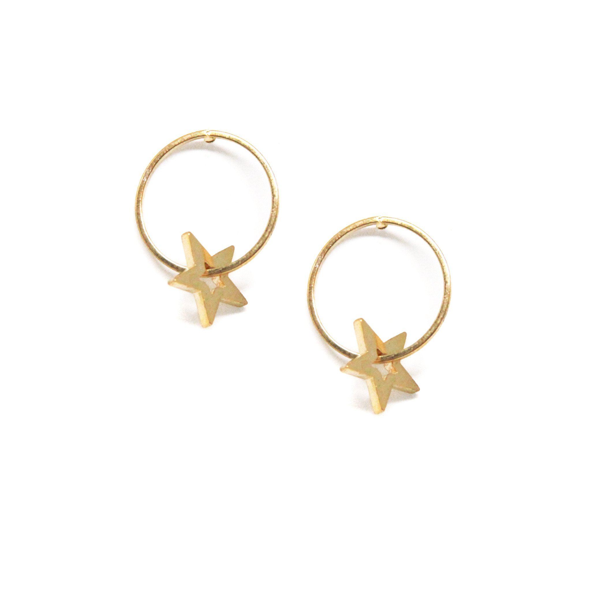 Ettika Carmen Earring in Gold - Earrings