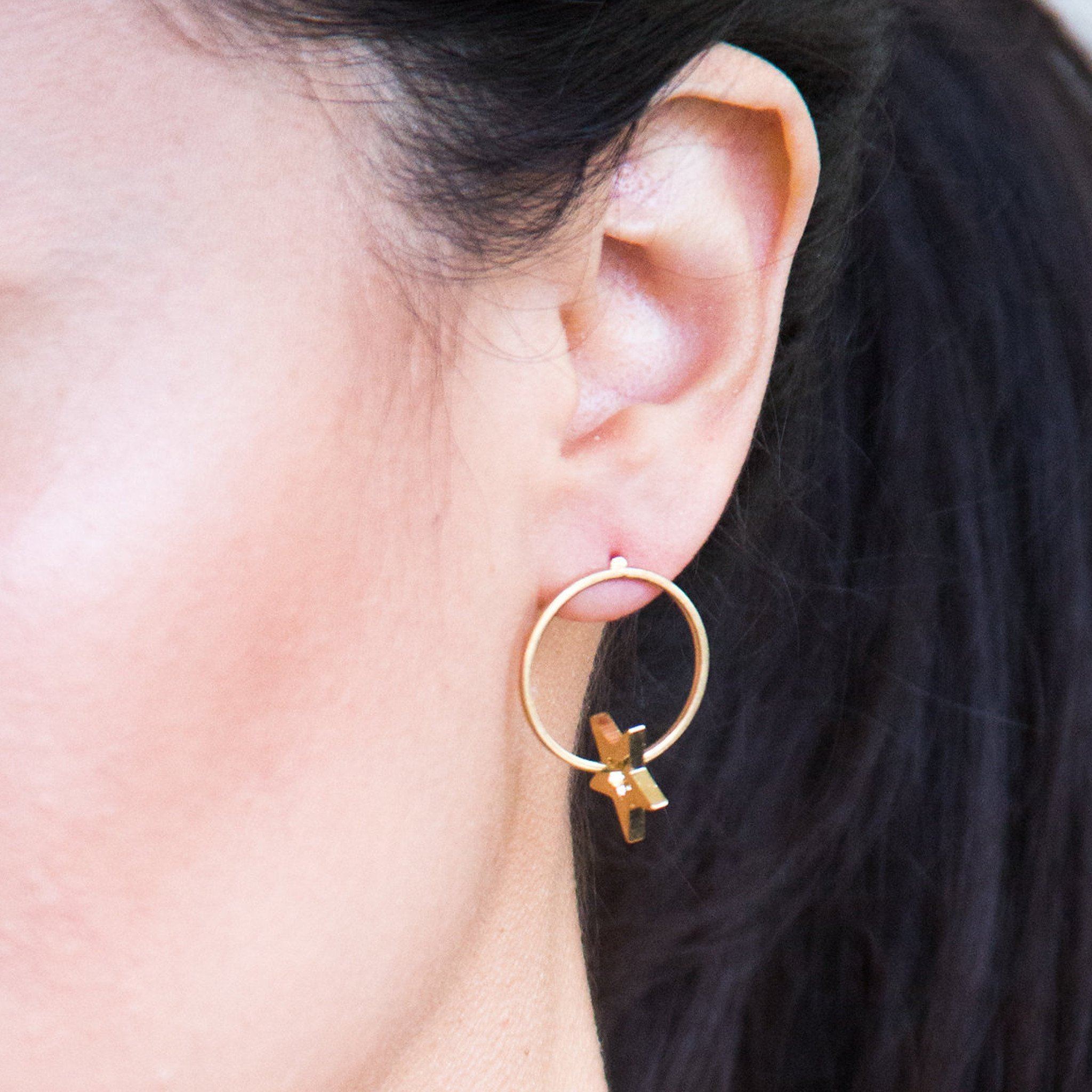 Ettika Carmen Earring in Gold - Earrings
