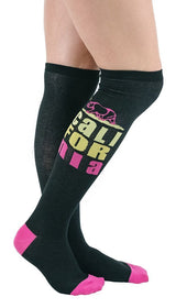 California Knee High Socks Socks- Niobe Clothing