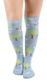 K. Bell Dog Park Knee High Socks - Socks