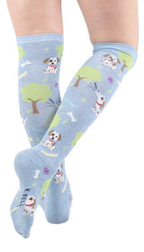 K. Bell Dog Park Knee High Socks - Socks