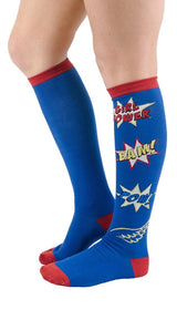 K. Bell Girl Power Knee High Socks - Socks