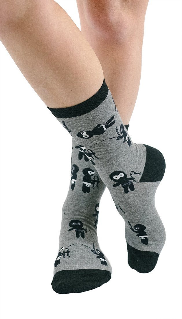 K. Bell Ninja's Crew Socks - Socks