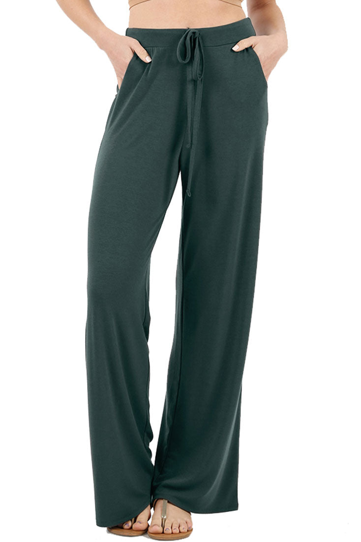 Zenana Casual Loose Fit Comfortable Lounge Pajama Pants - sb_bottoms