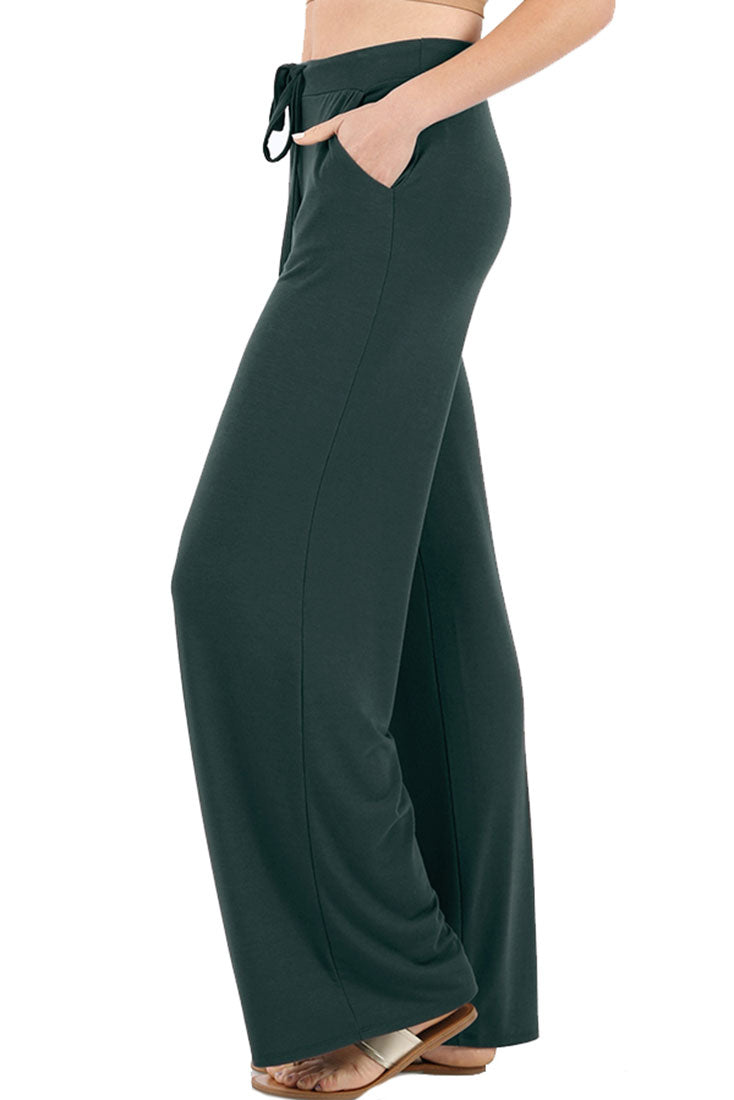 Zenana Casual Loose Fit Comfortable Lounge Pajama Pants - sb_bottoms