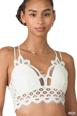 Crochet Lace Bralette Top