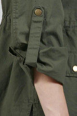 Niobe Clothing Terry Hood Layered Utility Jacket - sb_outerwear