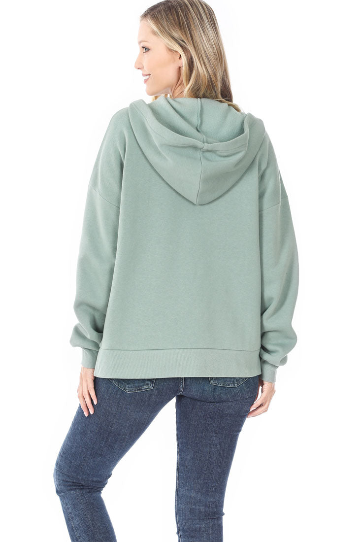 Niobe Clothing Zipper Hoodie Sweat Jacket - Coats & Jackets sb_outerwear